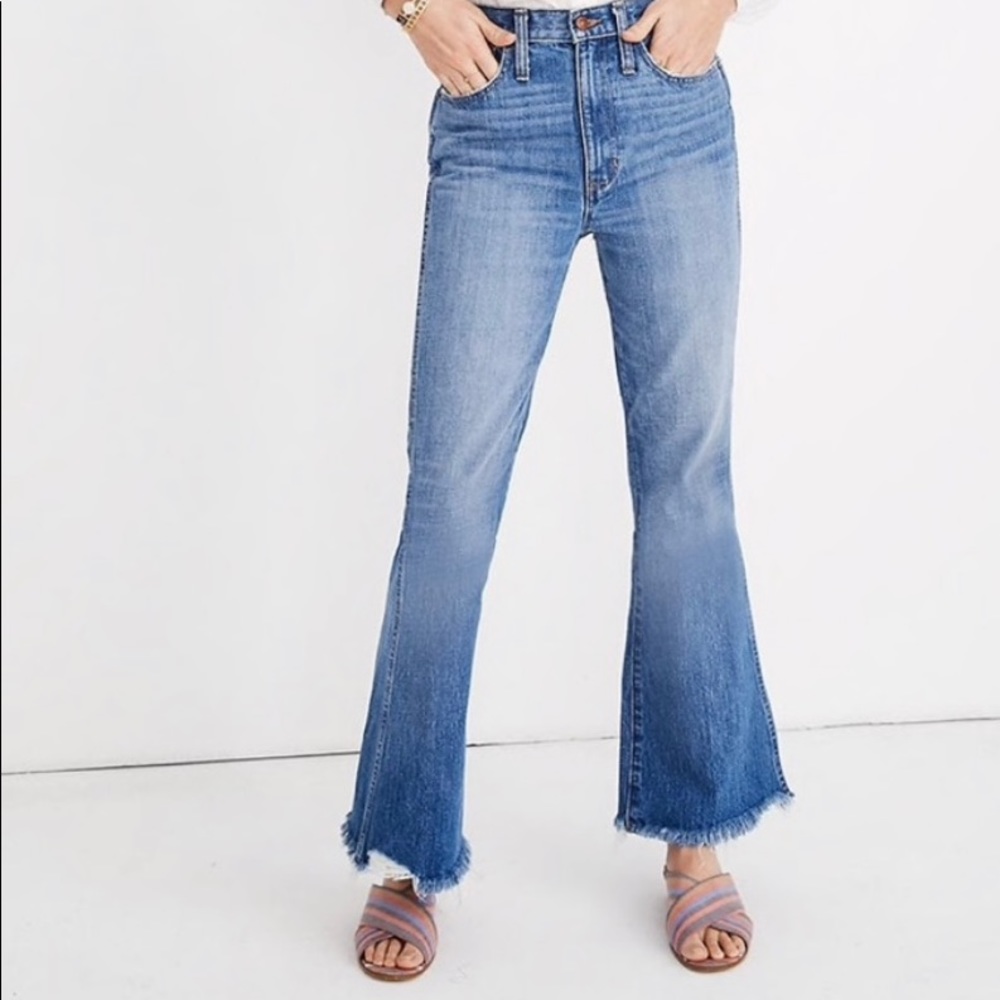 Madewell Rigid Flare Denim